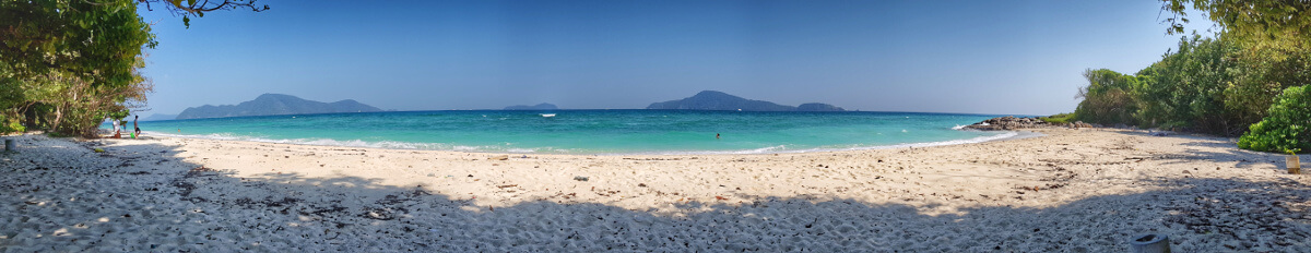 Der einsame Strand auf Koh Bon