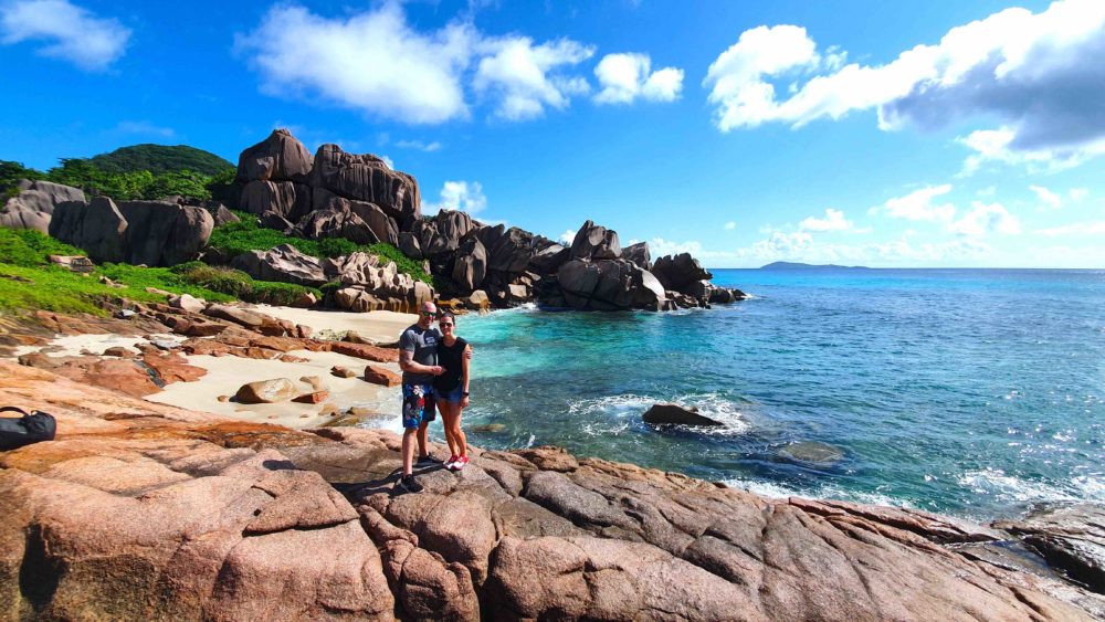 Zweitverschiebung an der Anse Marron